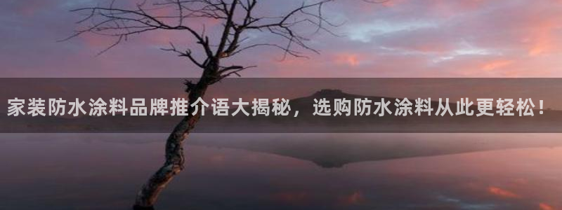 和记 中国首页：家装防水涂料品牌推介语大揭秘，选购防水涂料从此更轻松！