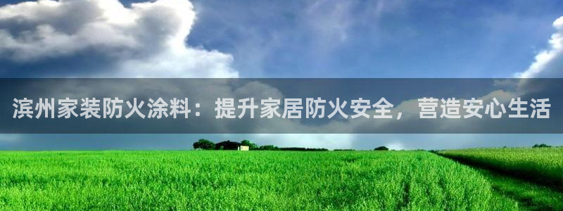 和记娱好网址：滨州家装防火涂料：提升家居防火安全，营造安心生活