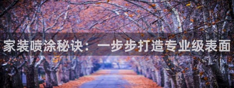 和记注册有什么送的：家装喷涂秘诀：一步步打造专业级表面