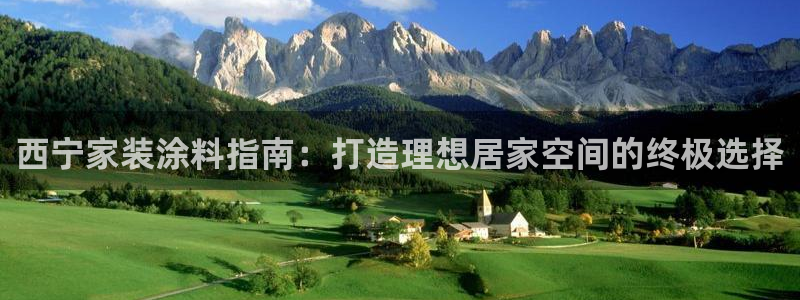 和记国际：西宁家装涂料指南：打造理想居家空间的终极选择